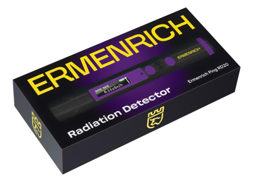 Дозиметр Ping RD20 фиолет. Ermenrich 84639