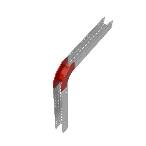 Угол для лотка вертикальный внеш. 90град. 100х100мм "ПЛЮС" HD85 КМ PL18532