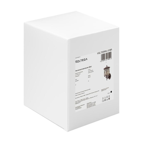 Светильник Ben 1х40Вт E27 IP44 бра настен. Voltega VGL7209WL-01BR