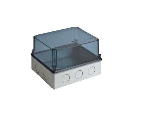 Коробка распределительная ОП и монтажа приборов 240х199х165мм IP55 прозр. крышка Ruvinil 67067П