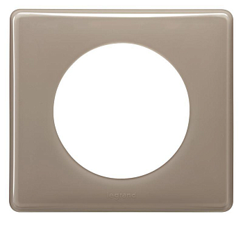 Рамка 1-м Celiane кофейн. глянец Leg 066611