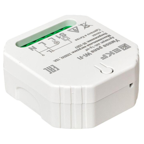 Реле в подрозетник 1-канальное Умное Wi-Fi Connect EKF ssh-1g-wf