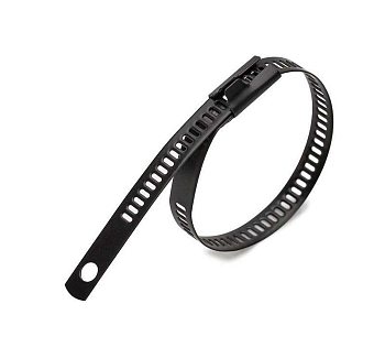 Хомут кабельный СКЛ-П (316) 12х300 стальной лестничного типа с покрытием (уп.100шт) Fortisflex 74161