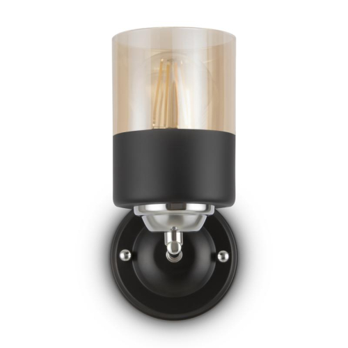 Светильник Gretta 60Вт E27х1 IP20 бра настен. Freya FR5088WL-01B