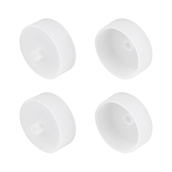 Заглушка WPH-FLEX-D40-360deg WHITE с отверстием силикон (комплект) Arlight 047249