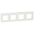 Рамка 4х2мод. Mosaic New горизонт. бел. Leg 078808