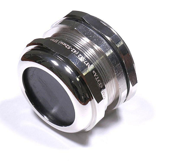 Ввод кабельный М 75х2 УТ1.5 IP68 d42-52мм латунь ГОФРОМАТИК zeta30125