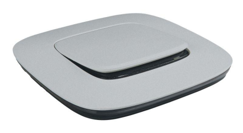 Панель лицевая Valena Allure для 1-кл. выкл. алюм. Leg 755007