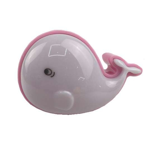 Светильник NL-183 ночник с выкл. "Кит розовый" 220В Camelion 12905