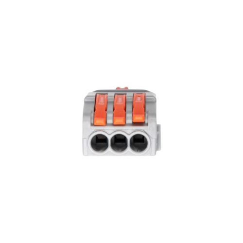 Клемма монтажная СМК PTC-1P 4213 BL/3 450В 32А 0.08-2.5(4.0)кв.мм JazzWay 5073746