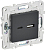 Розетка USB A+C 18Вт SKANDY SK-R13G графит IEK SK-U22-018-K53