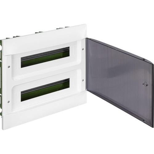 Щиток пластиковый встраиваемый Practibox S (в полые стены) 2х18 дым. дверь Leg 137577