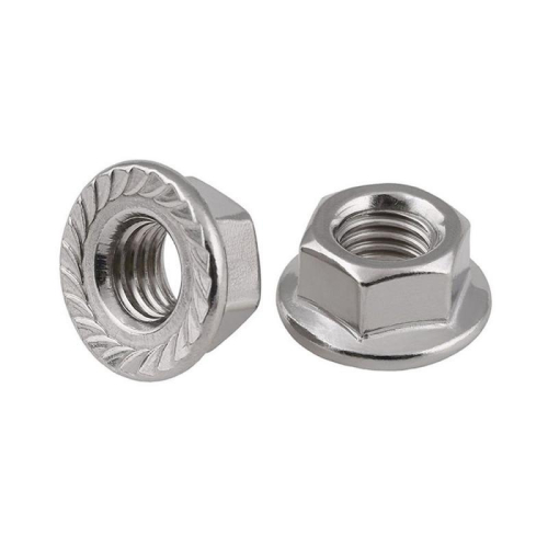 Гайка шестигранная с фланцем М10 DIN 6923 оцинк. (уп.18шт) Tech-Krep/Zitar 141610