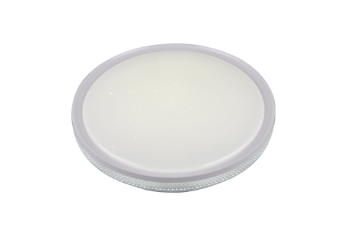 Светильник светодиодный LBS-7737 80Вт 3000-6000К 7800лм настенно-потолочный управляем. пульт бел. Camelion 14531