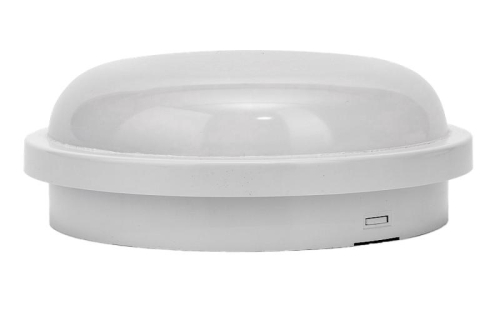 Светильник WP 01 C 15W OP 840 WH D170 LED Bulkhead 167х167х62мм 15Вт 4000К IP65 наклад. бел. Русский Свет 20070123069