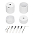 Крепление MOONLIGHT-VT-CEILING-DL-D40-WHITE алюм. (комплект) Arlight 047342