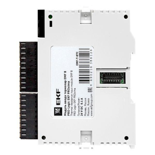 Модуль ввода термопар EMF 8 PRO-Logic (с поверкой) EKF EMF-T-8TC-V