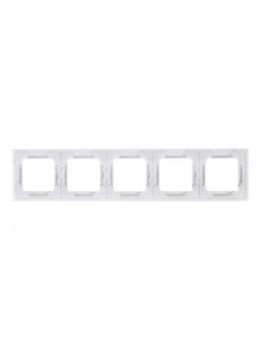 Рамка Levit 5п бел./ледяной ABB 2CHH015050A6001