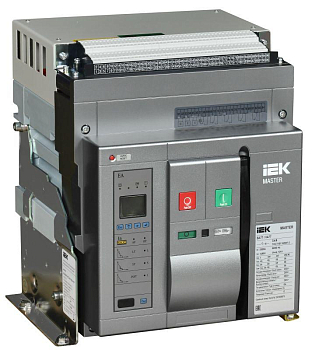 Выключатель автоматический воздушный 3п AC ВА77 F3P D 65кА 2000А EA стац. с компл. аксессур. MASTER IEK MI-ACB10-3FD-065-2000-ACF
