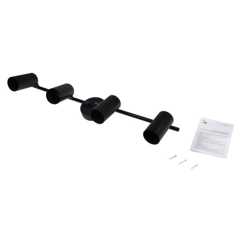 Светильник PCL-0504 4xGU10 IP20 230В BL настен./потолочн. декор. под лампу JazzWay 5066724