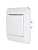 Выключатель 1-кл. 1п СП ASTI 10А IP20 в сборе бел. LEZARD 7081-0202-100