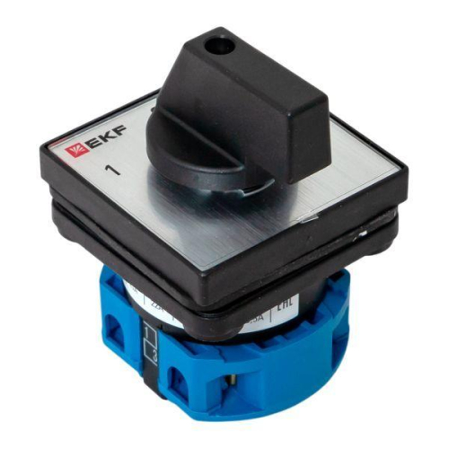 Переключатель кулачковый ПК-1-41 1п 25А "1-0-2" IP65 EKF pk-1-41-25-65