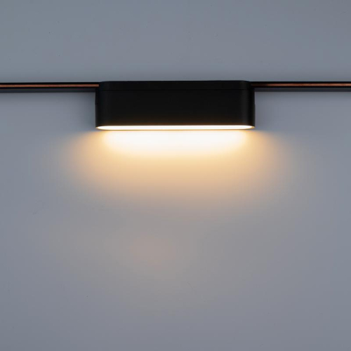 Светильник светодиодный трековый Метр (MTR)16 1006 6Вт 3000К IP20 frost 90град. BL низковольтный черн. Pro JazzWay 5056138