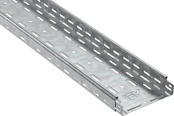 Лоток листовой перфорированный 200х50 L3000 сталь 1.2мм HDZ IEK CLP10-050-200-120-3-M-HDZ