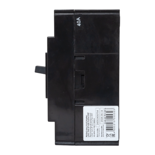Выключатель автоматический 3п 40А 15кА LS63 ProPact EKF mccb-63-15-3-40-ls