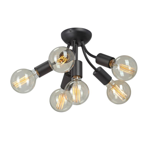 Люстра 6xE27 макс. 40Вт Vitaluce V3927-1/6PL