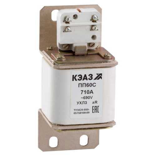 Предохранитель ПП60С 37Г1 400А Т3 ЭК КЭАЗ 111242