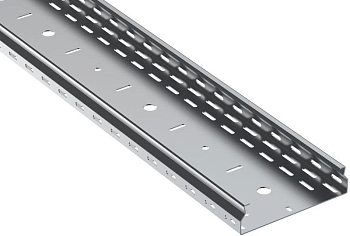 Лоток листовой перфорированный ESCA 7 50х200 L2500 сталь 1.5мм IEK CLP10-050-200-150-D25