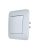 Выключатель 1-кл. 1п СП ASTI 10А IP20 в сборе жемчуж./бел. перламутр. LEZARD 7081-3030-100