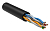 Кабель витая пара U/UTP кат.6 4х2х23AWG solid LDPE черн. (305м) (м) ITK LC3-C604-139