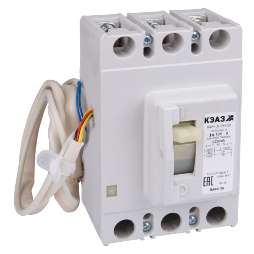 Выключатель автоматический 40А 400Im ВА04-36-341216 УХЛ3 690В AC НР=220..240В AC/220В DC КЭАЗ 232870