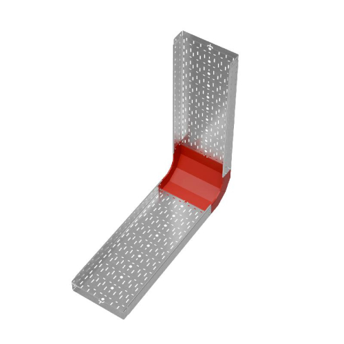 Угол для лотка вертикальный внутренний 90град. 100х400мм "ПЛЮС" HD85 КМ PL17719