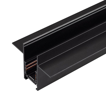 Трек встраиваемый MAG-ORIENT-TRACK-2653-FDW-3000 (BK FLAT) (IP20 металл) Arlight 041440