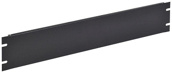 Фальш-панель 19дюйм 2U крепление на винтах черн. by ZPAS ITK ZP-FP05-02U-H-G1