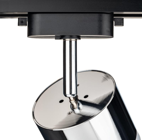 Светильник трековый ARTLINE поворотный 85х85х70мм GX53 230В алюм./пластик. 4кв.м хром. Ritter 59863 7