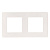 Рамка 2-м 12-5102-01 сатин бел. Эра Б0052509
