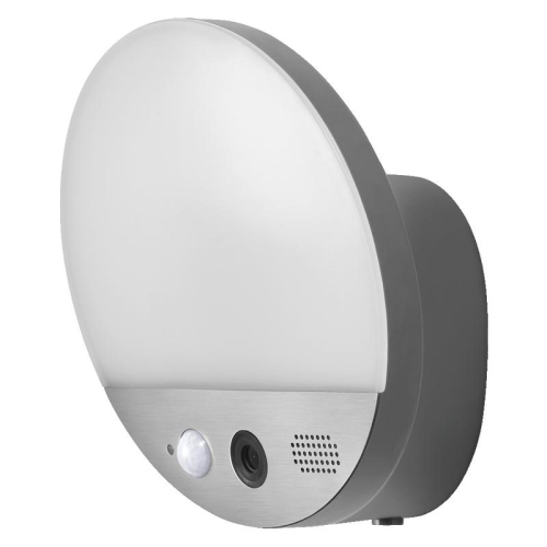 Светильник для установки на фасадах 15Вт 950Лм 3000К SMART OUTD WIFI ROUND CAMERA DG LEDVANCE 4058075564480