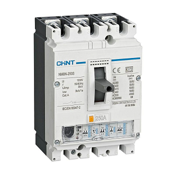 Выключатель автоматический 3п 400А 36кА NM8N-400C EN с электрон. расцеп. CHINT 269399