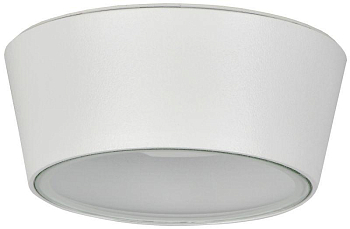 Светильник 5104 GX53 IP65 уличный потолочный бел. IEK LT-UPU0-5104-GX53-1-K01