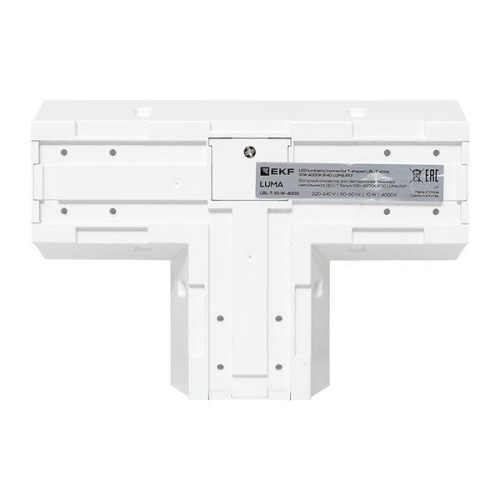 Коннектор фигурный для светодиодных линейных светильников ДБО-T бел. 10Вт 4000К IP20 LUMA EKF LBL-T-10-W-4000