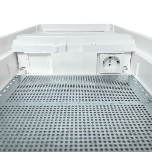 Щит комбинированный встраив. Nova (2 DIN + 2 МП) 4 габарит с металл. перфорированной дверью IP40 EKF nv-cb-pmd-2+2