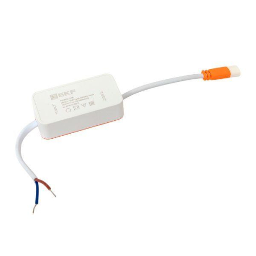 Светильник светодиодный ДВО 1105 18Вт 4000К IP20 круглый встраив. даунлайт безрамочный LUMA EKF DLL-1105-R-18-4000