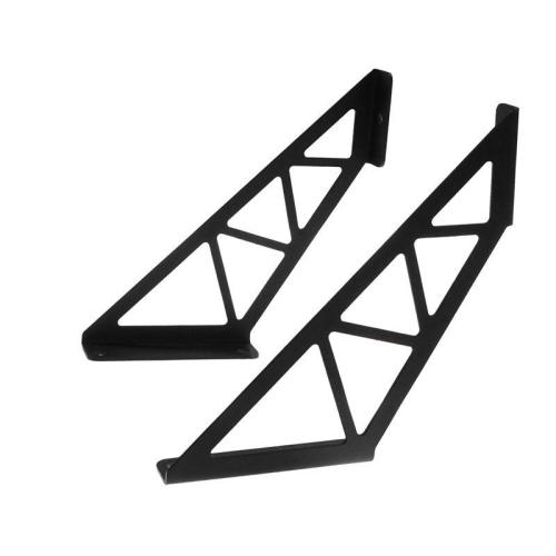 Кронштейн в стиле лофт для крепления полок настенный черн. Rexant 38-0680