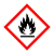 Знак "Горючее вещество" 250х250мм пленка самоклеящаяся EKF an-6-02