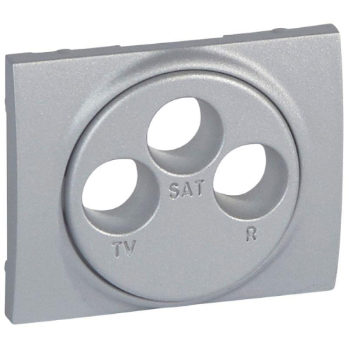 Панель лицевая для роз. TV/RD/SAT Galea Life алюм. Leg 771373