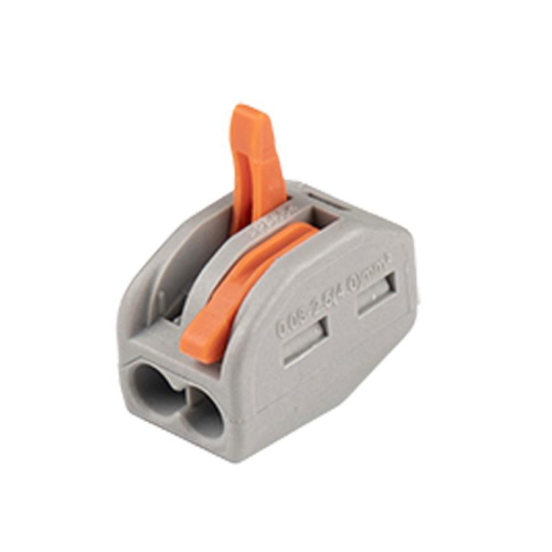 Клемма монтажная рычажного соединения PTC-2P 222-412 BL/10 450В 32А 0.08-2.5(4.0)кв.мм JazzWay 5050709